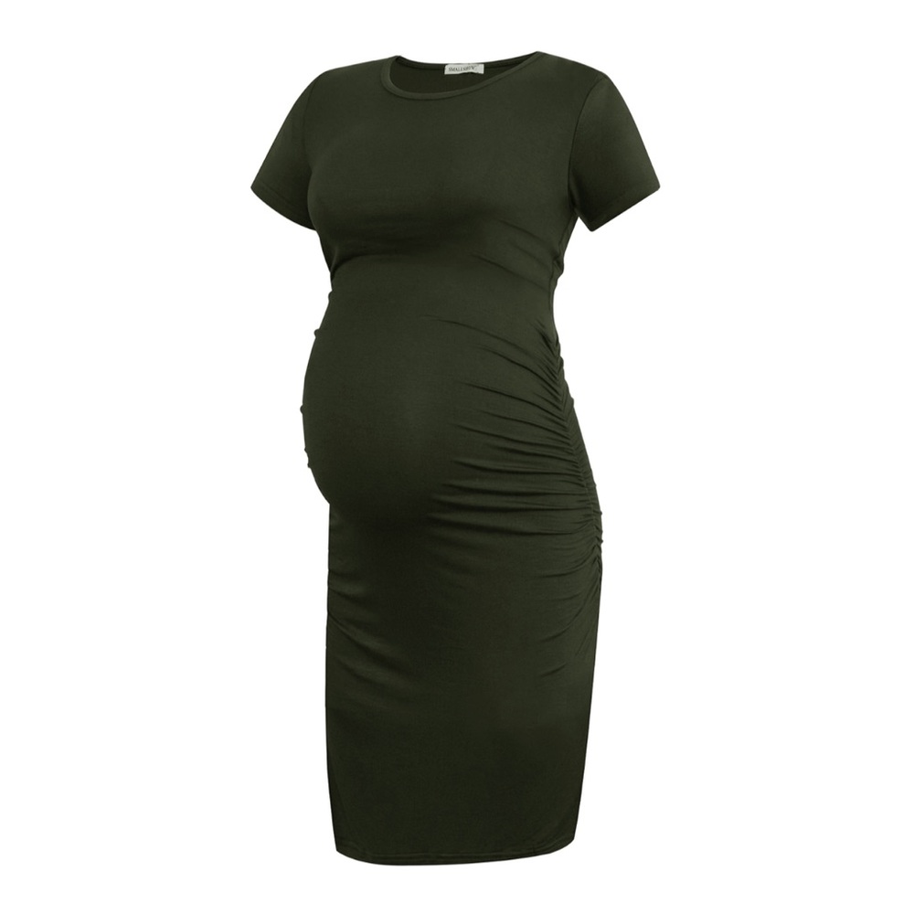 Maternity Ruched Dress